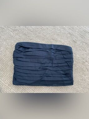 Abercrombie & Fitch Black Smocked Tube Top